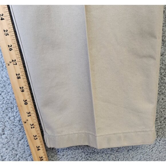 NEW Haggar Work To Weekend Classic Fit No Iron Khaki Dress Pants Size 40 x 34 - Picture 12 of 16